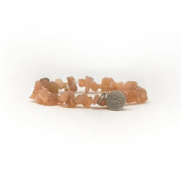 Sunstone Crystal Bracelet