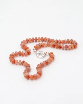 Sunstone Crystal Candy Necklace – Faceted