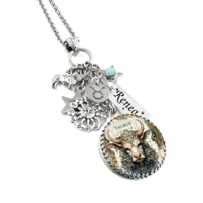 Taurus Horoscope Necklace