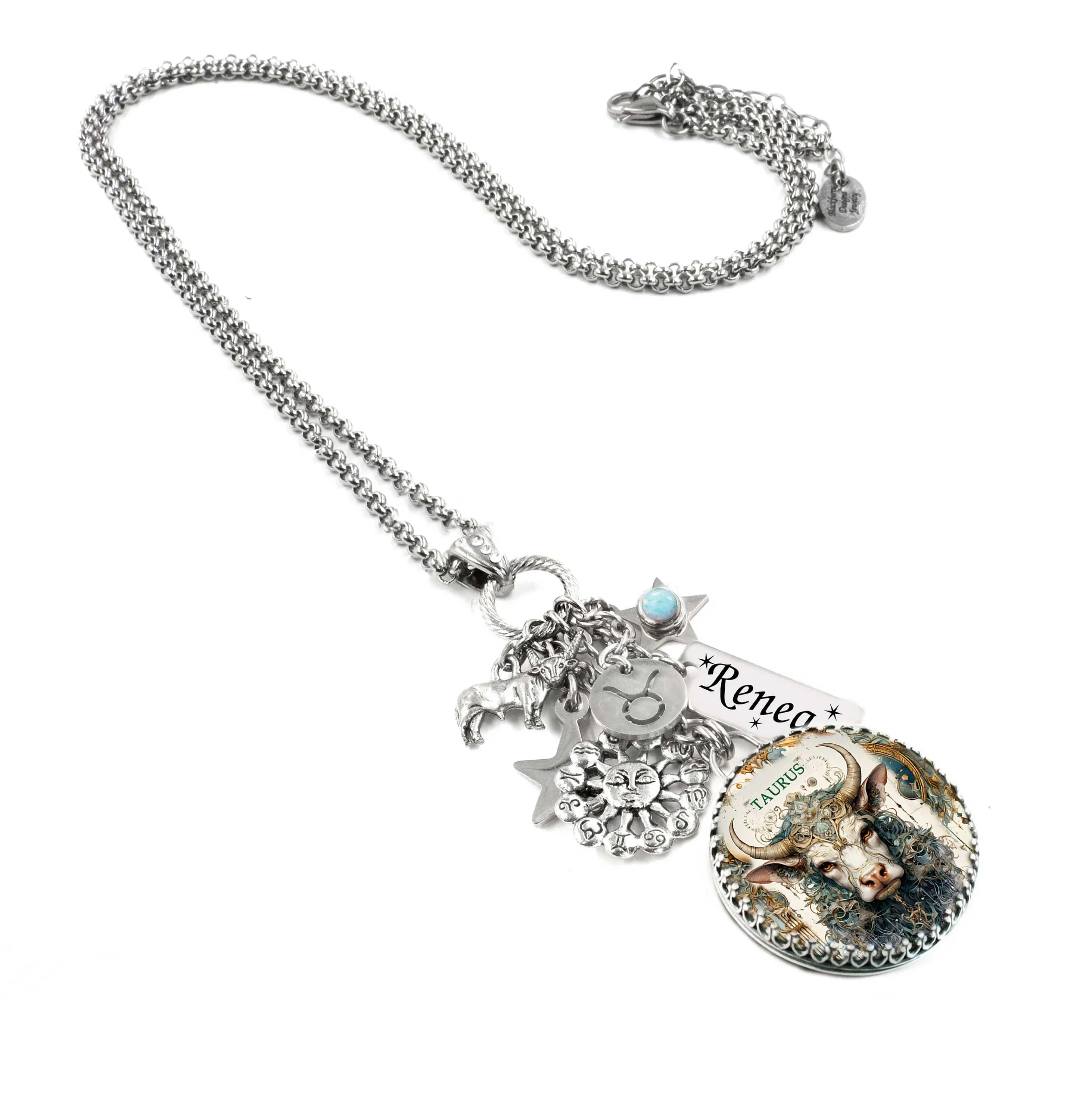 Taurus Horoscope Necklace
