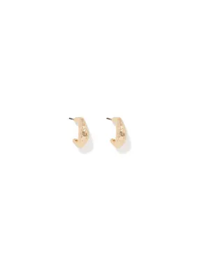 Terri Texture Hoop Earrings
