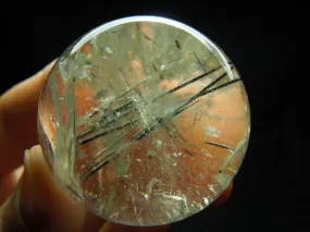 Tourmalinated Quartz Sphere