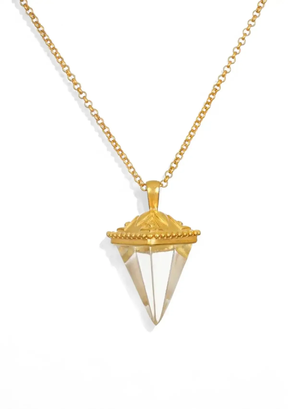 Truthful Guidance Crystal Pendulum Necklace