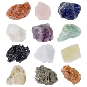 Twelve Piece Chakra Crystals