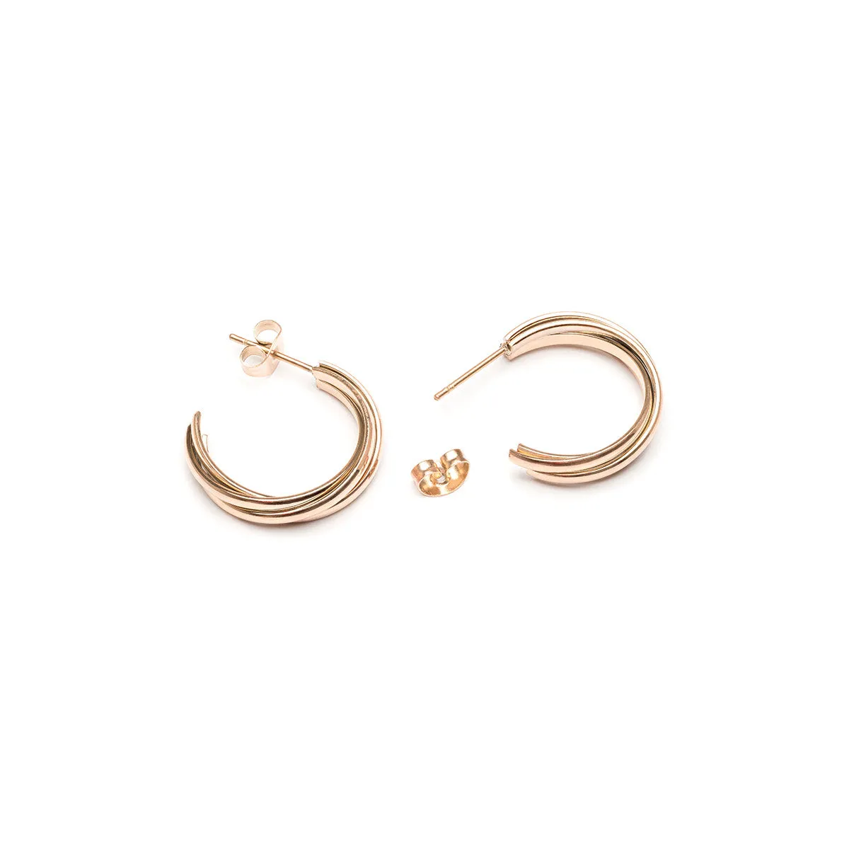 Twist Hoop Earrings