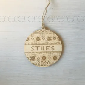 Ugly Christmas Sweater Ornament