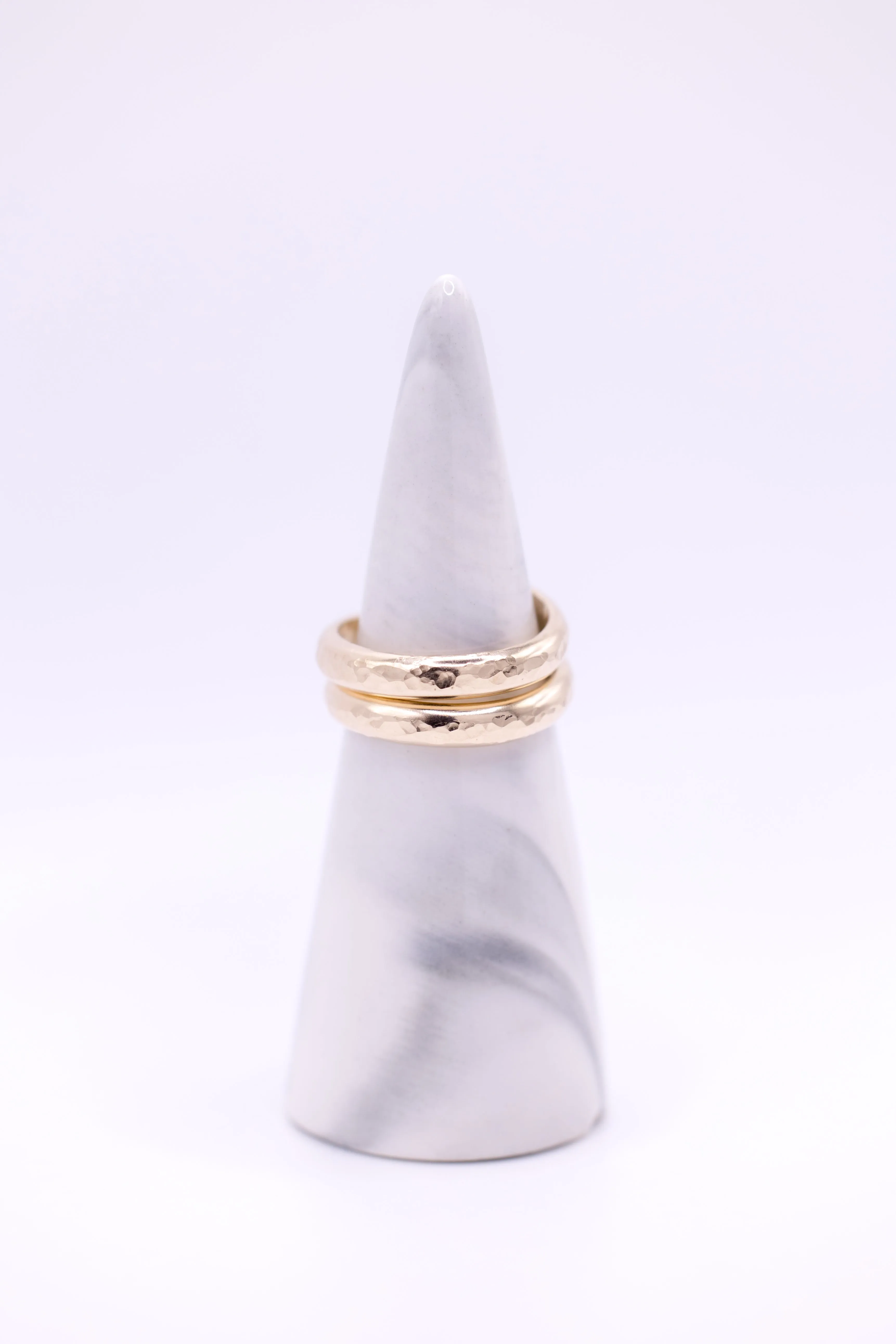 Wanderlust Hammered Gold Ring
