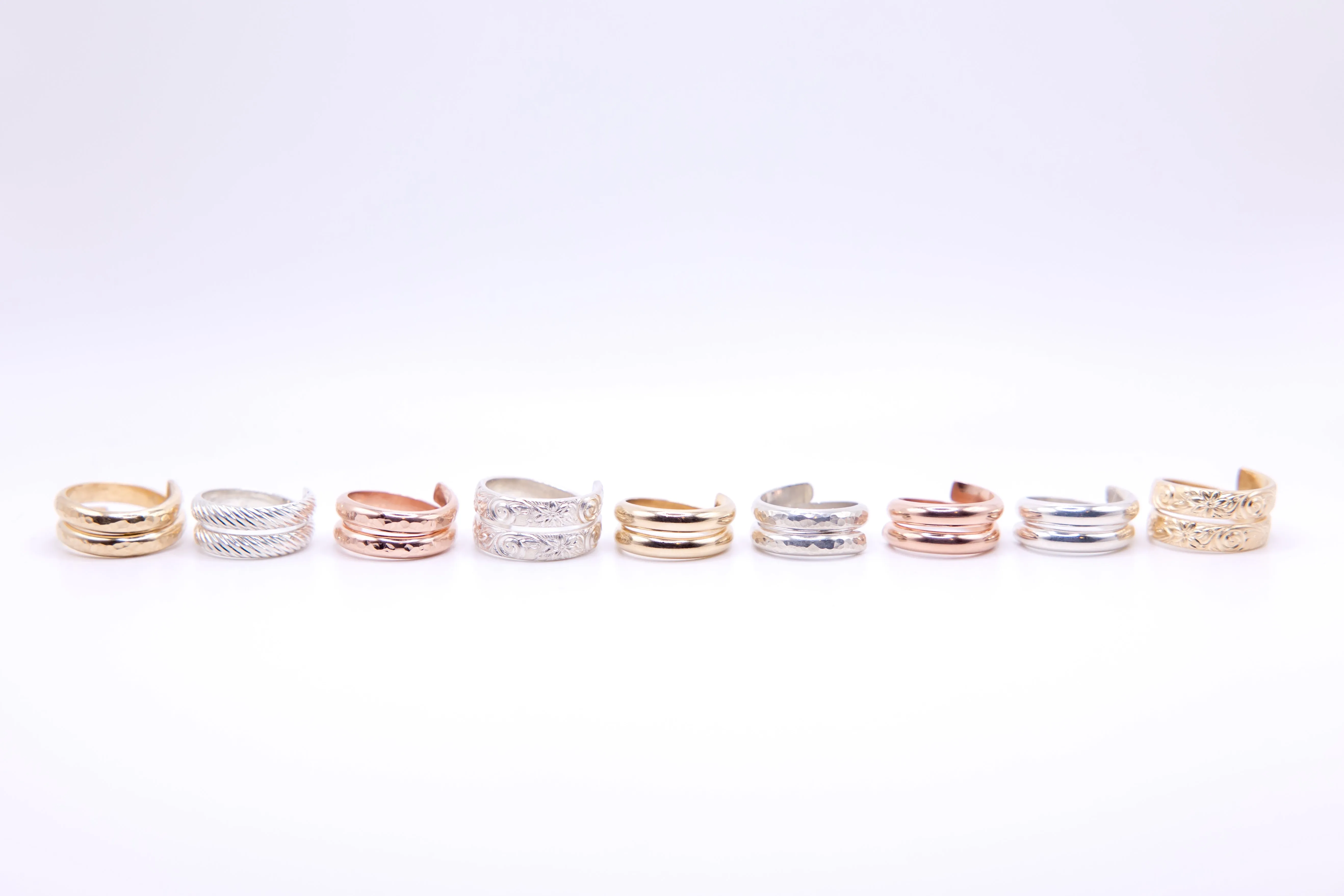 Wanderlust Hammered Gold Ring