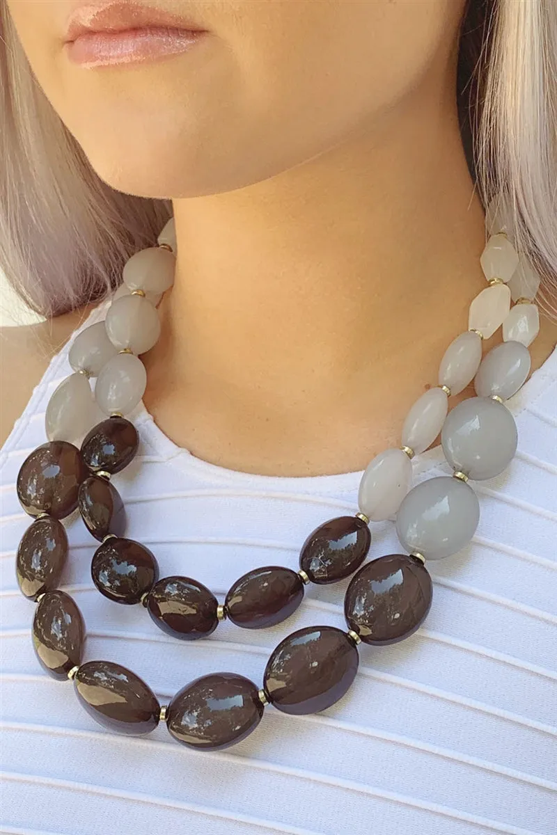 Wilma Color Block Necklace