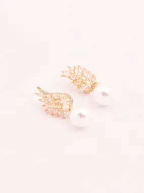 Wing Stud Earrings