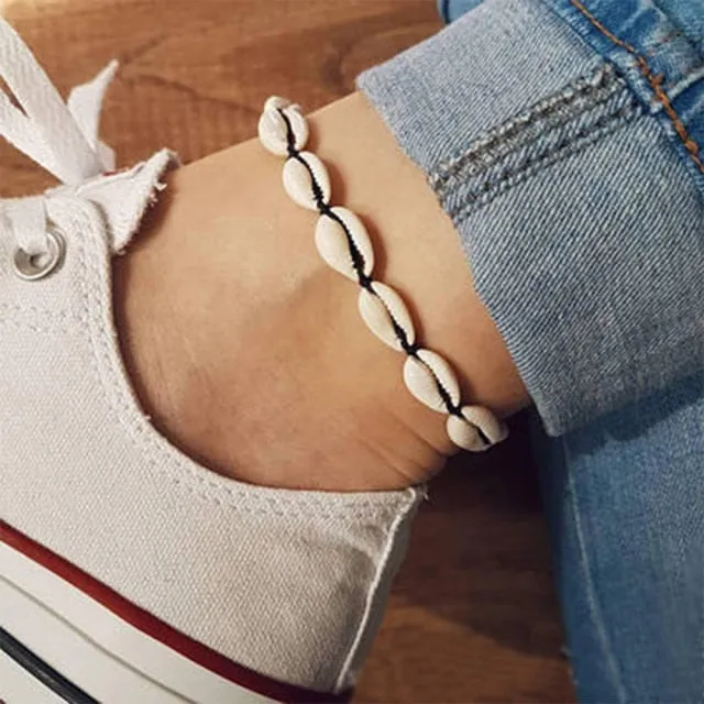 Women summer beach bohemia cute chain anklets