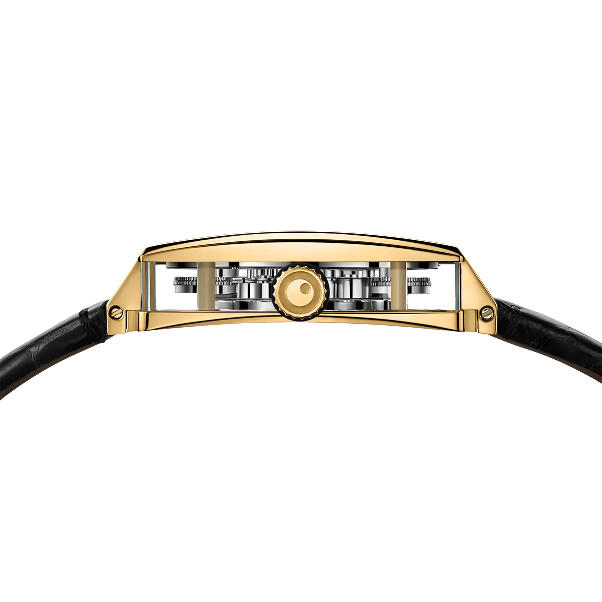 ZEROO T1 THE ARCHER FULL SKELETON TOURBILLONMANUAL TOURBILLON WATCH FOR GENTS - ZT002GBK