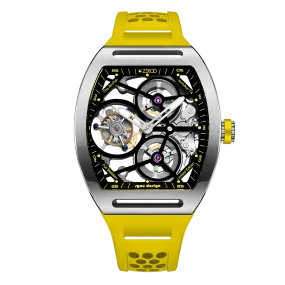 ZEROO T4 THE ARCHER FULL SKELETON TOURBILLONMANUAL TOURBILLON WATCH FOR GENTS - ZT004SYW