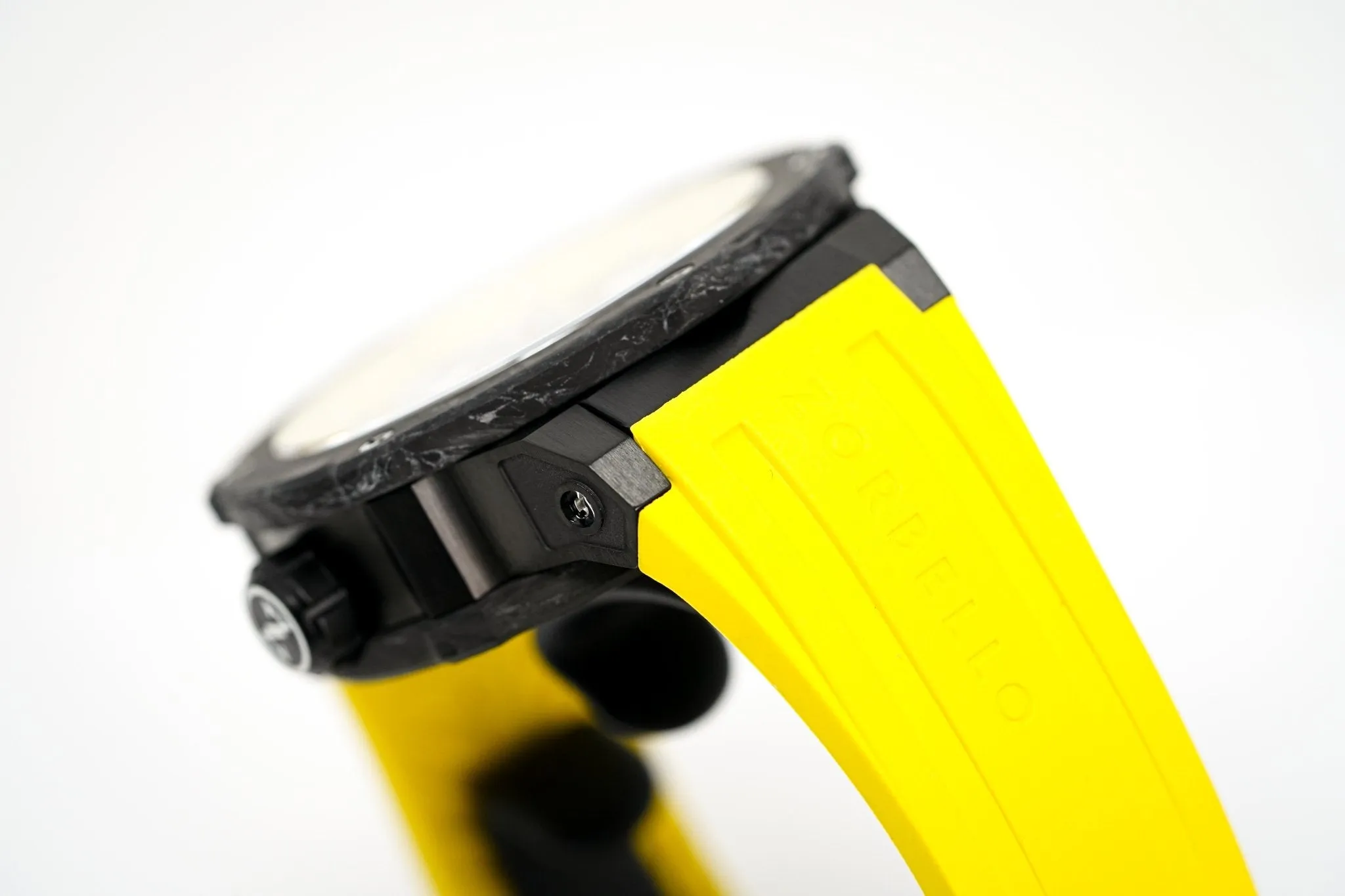 Zorbello Watch T3 Tourbillon Yellow Super-Luminova® Tritium ZBAD003 *Free Watch Winder*